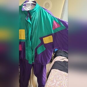 80's Laura Katherine tracksuit Vintage L